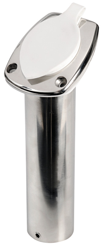 Rod-holder 60°-sloped AISI316 trapezoidal