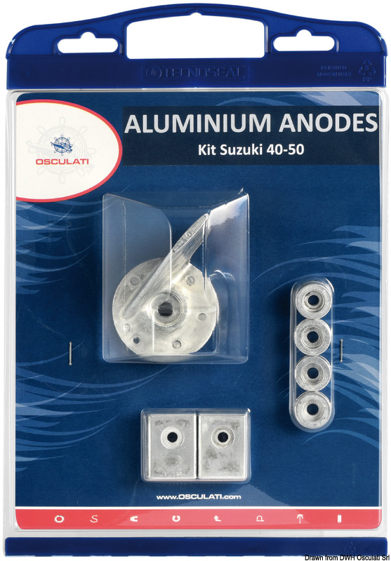 Anode kit Suzuki 40/50 HP aluminium
