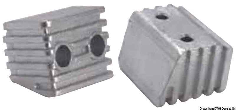 Aluminium leg anode Volvo DPX