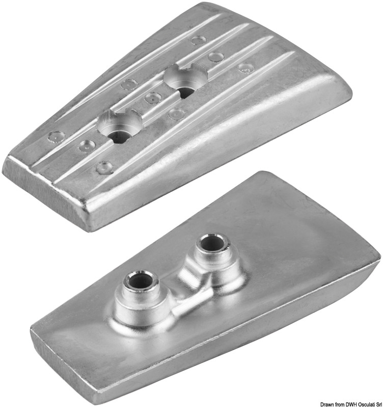 Aluminium anode for Volvo Penta DP 3863206/3588746