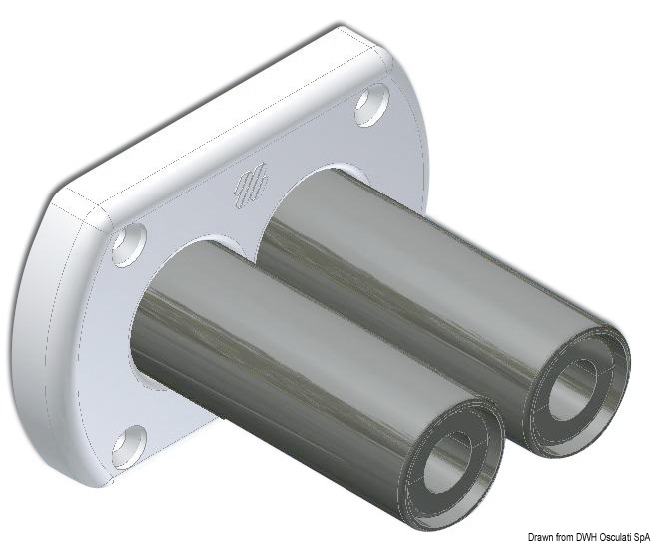 Bulkhead throughout bush white