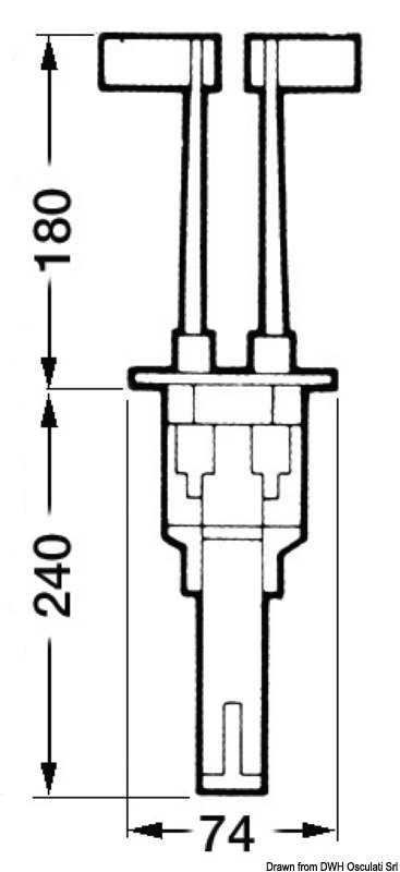 GEMINI twin lever control box B50