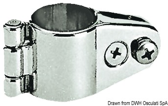 Sliding bimini clamps