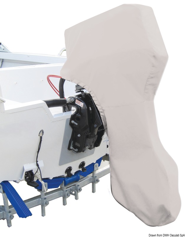 Oceansouth complete engine cover 8-15 HP