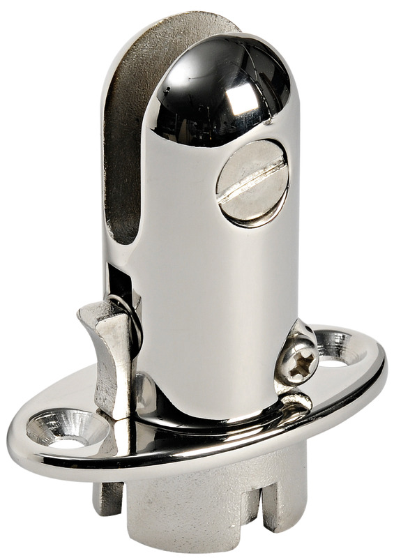 Recess snap base for biminis 54 x 29 mm
