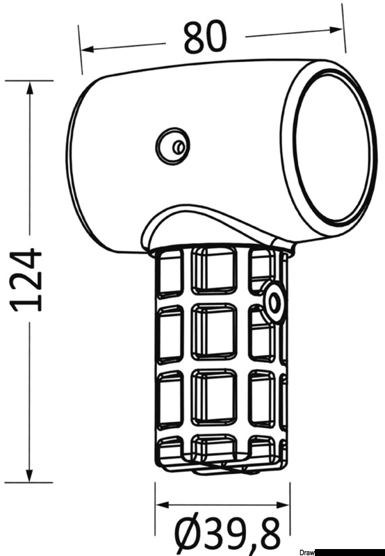 T for T-Top Ø 44 mm