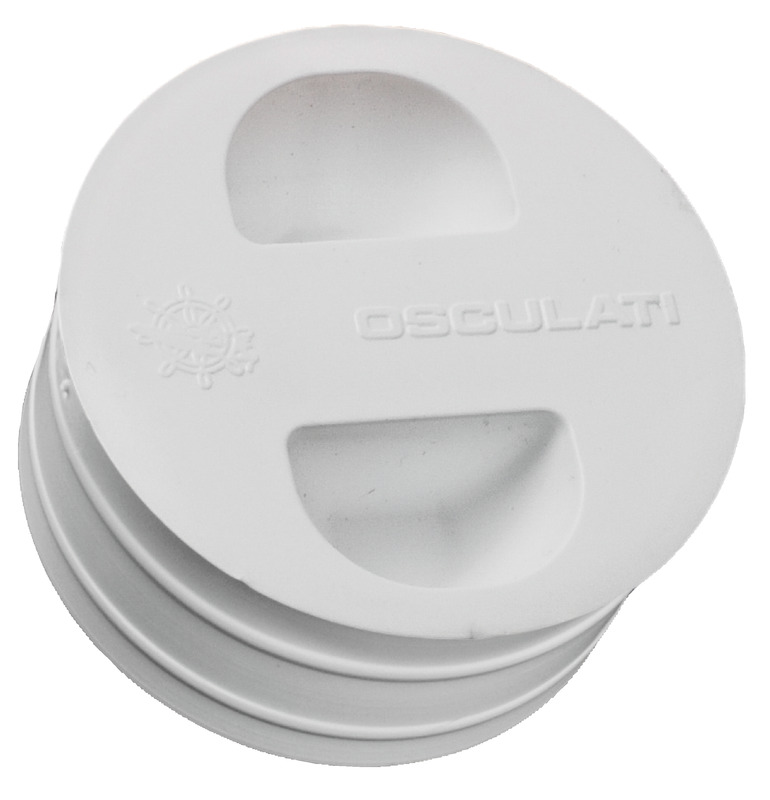Plug white plastic for 48.418.21