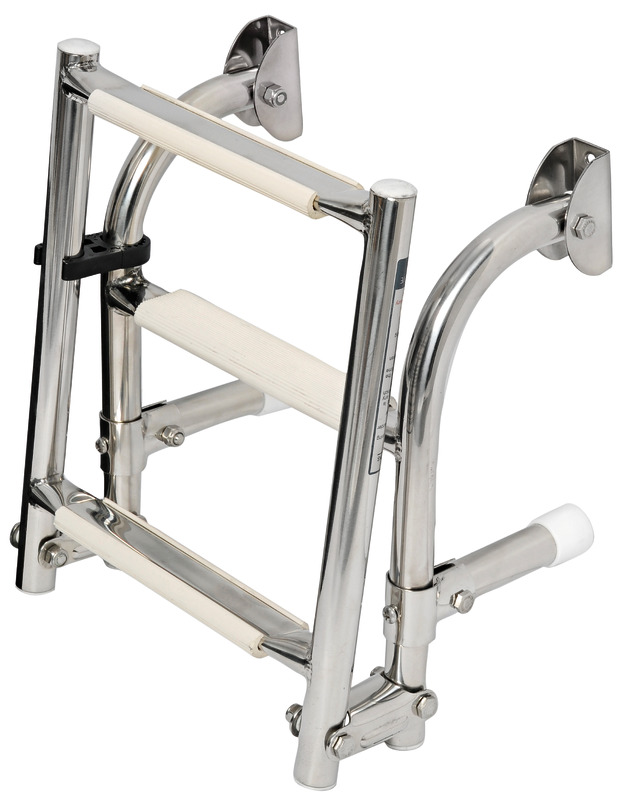 Foldable ladder AISI316 standard 3 steps