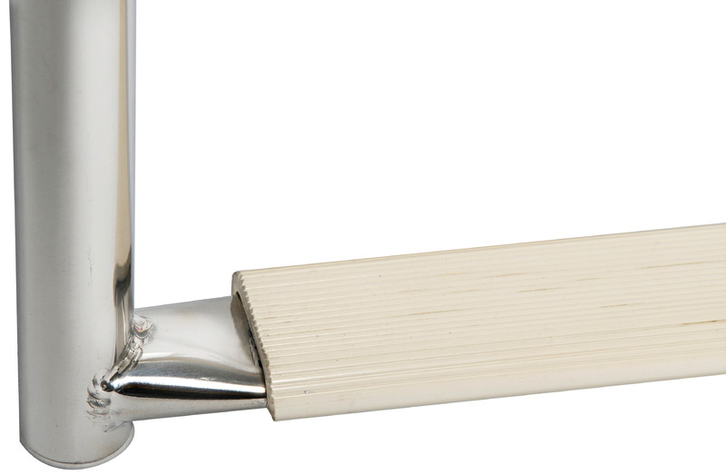 Foldable ladder AISI316 narrow 3 steps