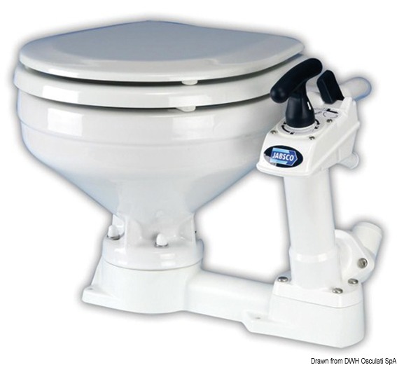 Service kit w/valve for JABSCO manual toilet