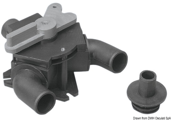Strong valve nylon reinforced w/fibres