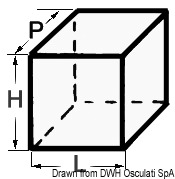 SS flange on 3 sides