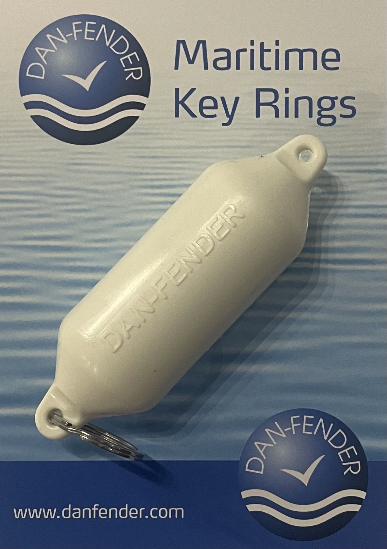 Dan-Fender Key Ring yellow