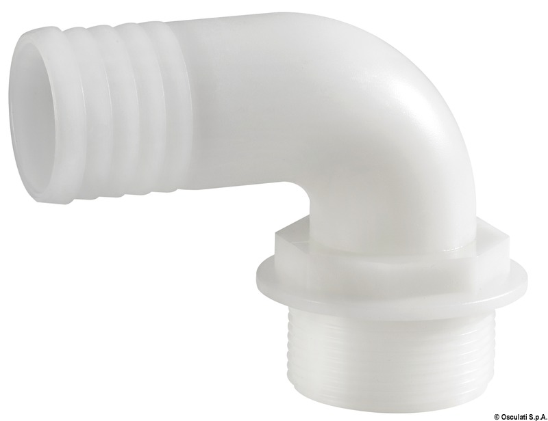 Hose adapter 1"1/2 x 38 mm 90°