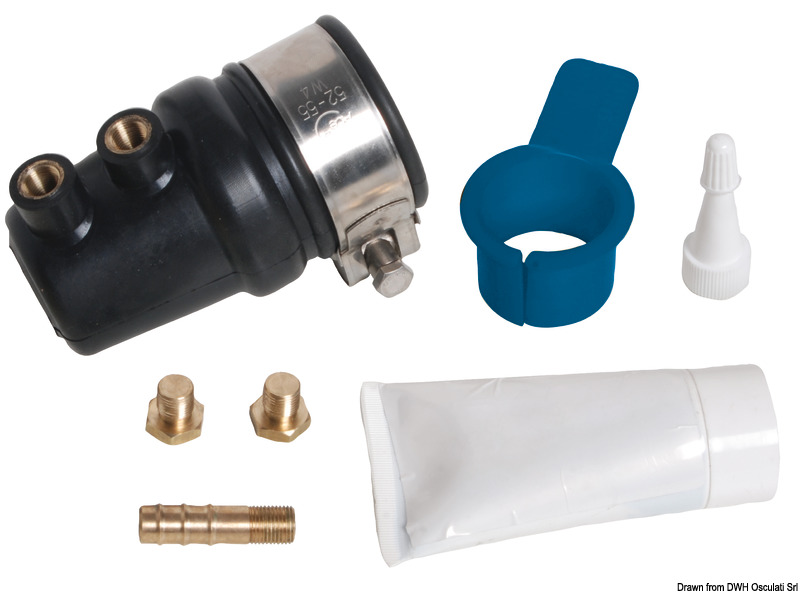 Rubber stuffing box Version A Ø 45 mm