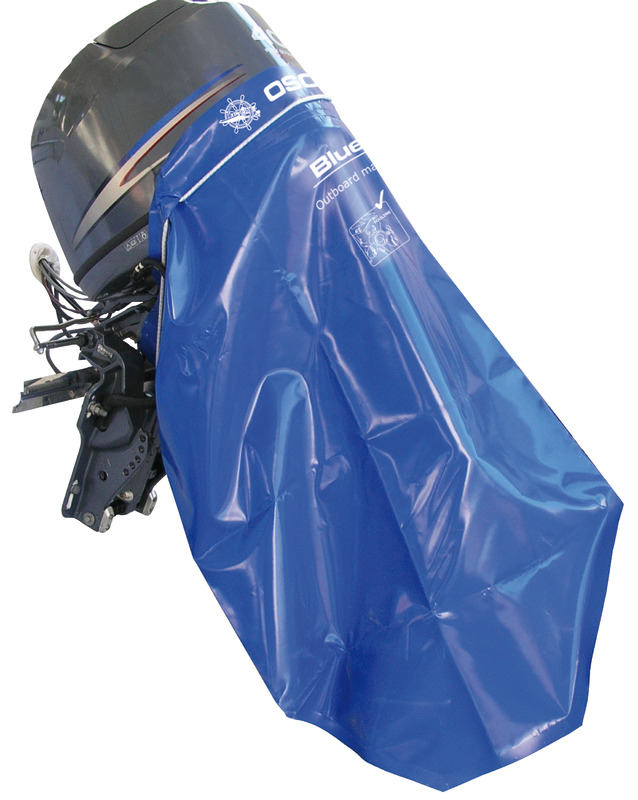 Thermo-welded engine cover over 80 HP