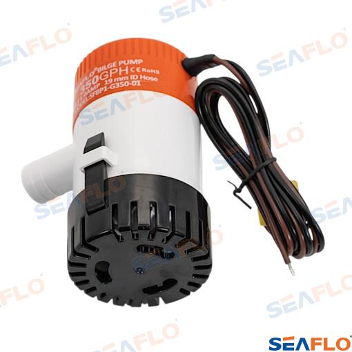 Water pump SEAFLO 12V 350GPH 1350 l/h 1A 19mm hose