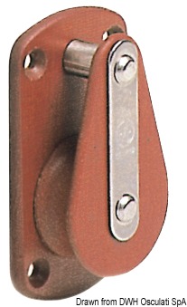 Tufnol HYE block 1 pulley 10x35mm LB