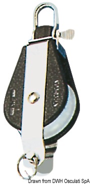 Single block w/becket fixed or swivel head C