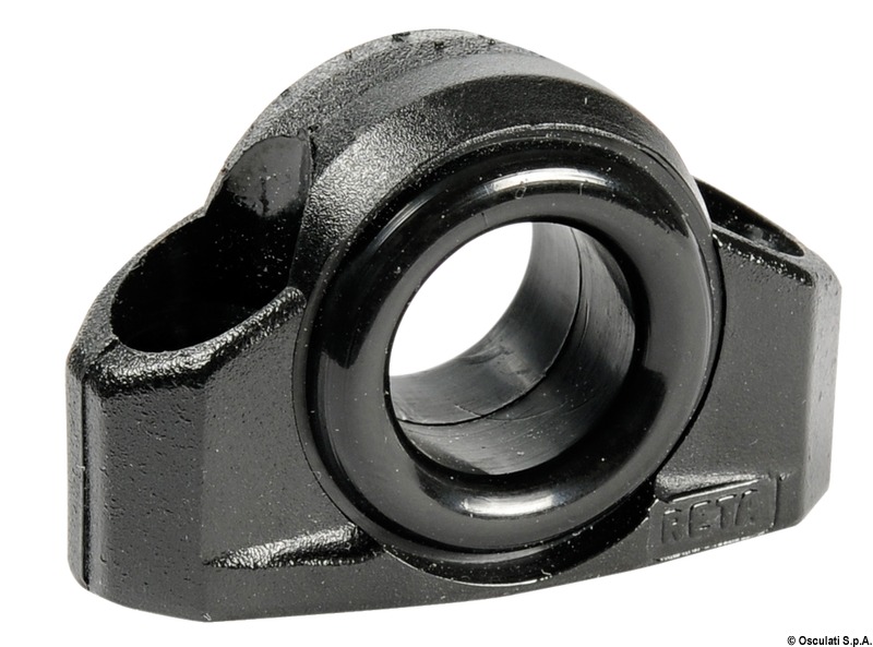 Black nylon sheet fairlead 13 mm