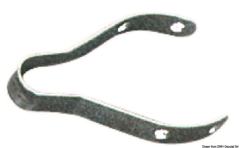 SS V-plate for boom