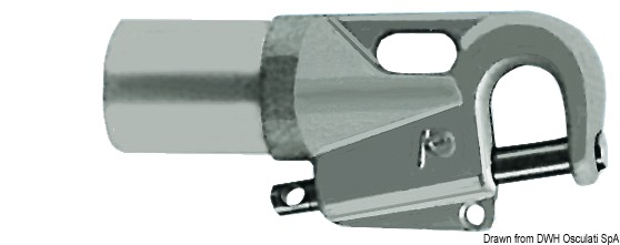 Spinnaker pole fitting 50x46 mm
