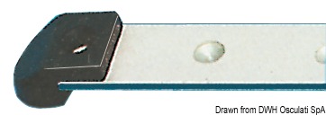 Aluminium rail terminal