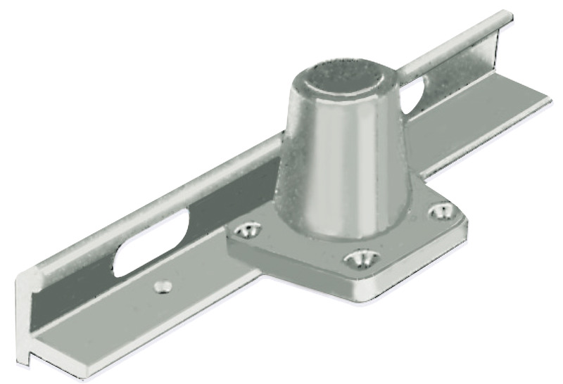 Stanchion base slope 7°