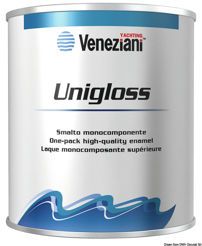 VENEZIANI Unigloss varnish white 0.5l