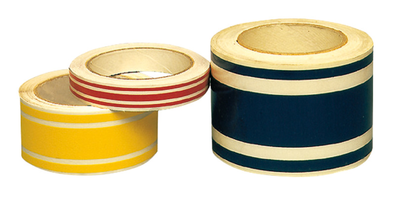 Waterline 3-stripe red 50 mm