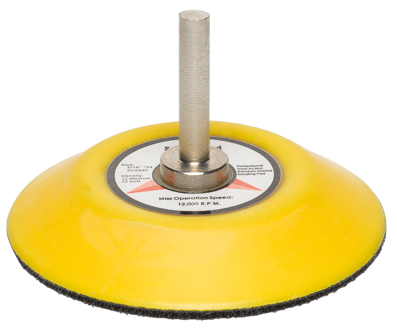 Backing pad for drill