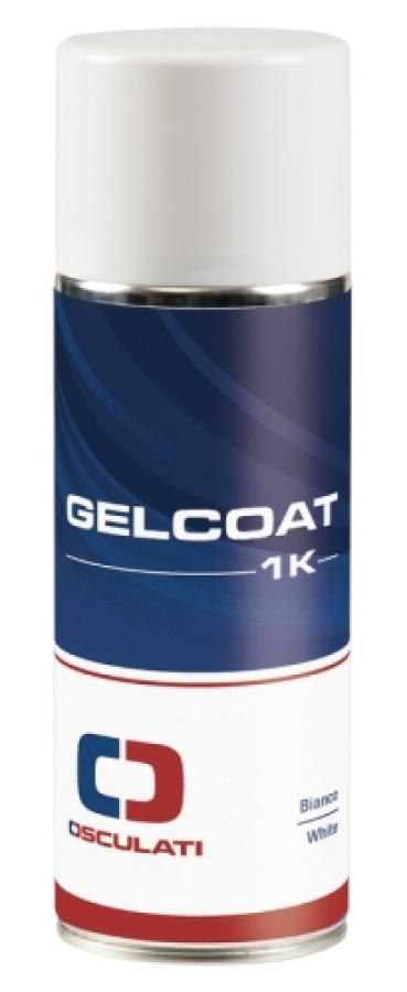 Gelcoat - bottle 400ml - white, creamy RAL9001