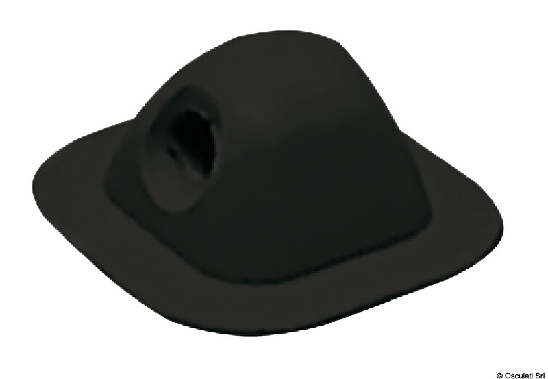Fairlead 96x96 mm black