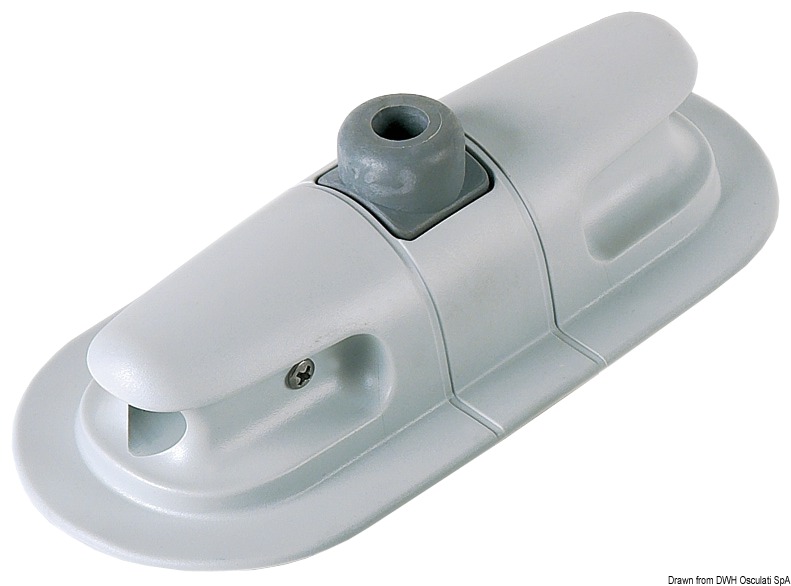 Grey oar crutch base 90 x 200 x 50 mm