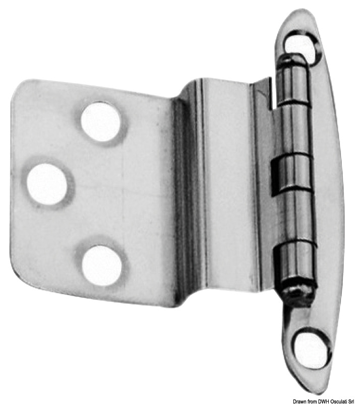 SS hinge 57x44 mm