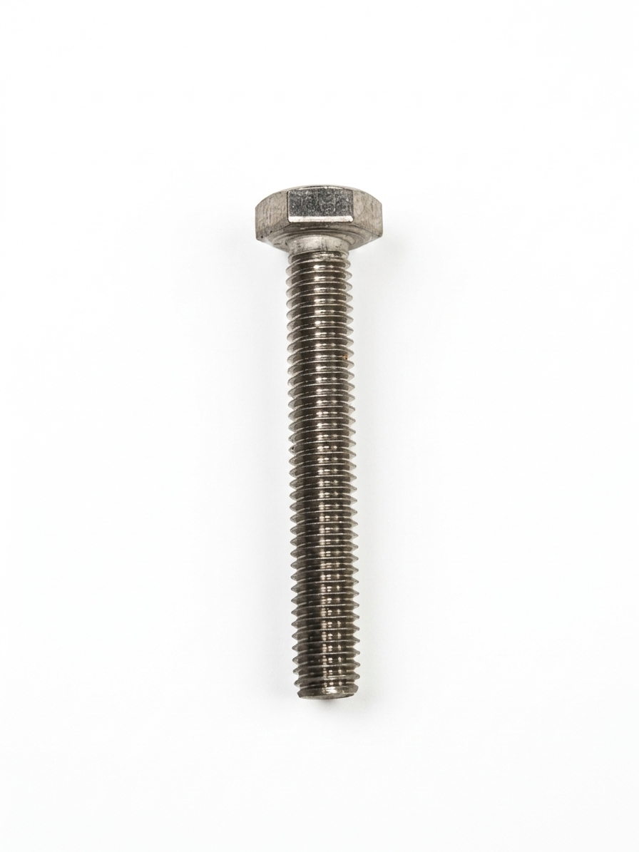 Screw, 6x40 mm, AISI 304, BULL6X40, UNI5739, DIN933