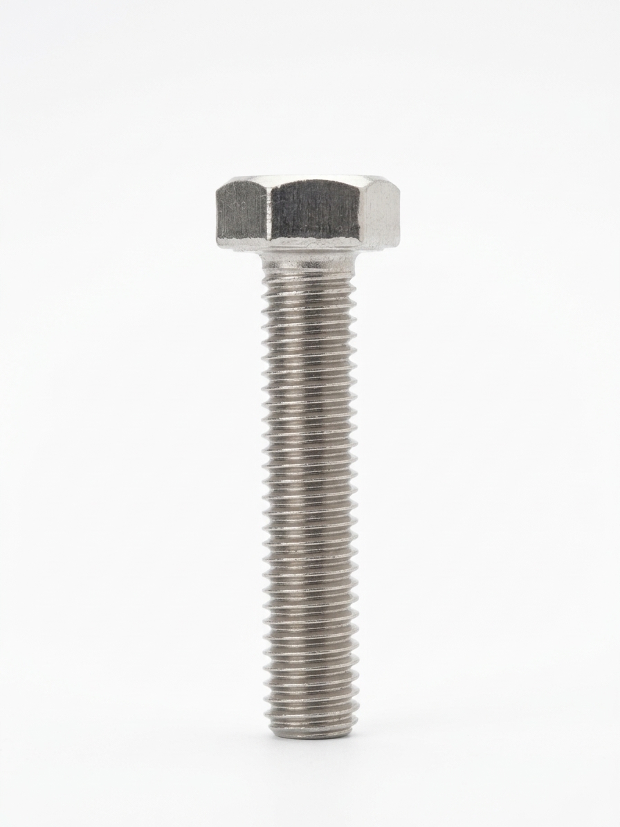 Screw, 8x30 mm, AISI 304, BULL8X30, UNI5739, DIN933