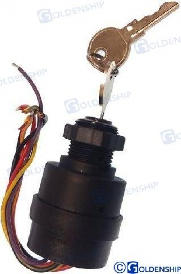 ignition starter switch plastic 7terminals -4pos  Off-Ignition-Start (Choke)