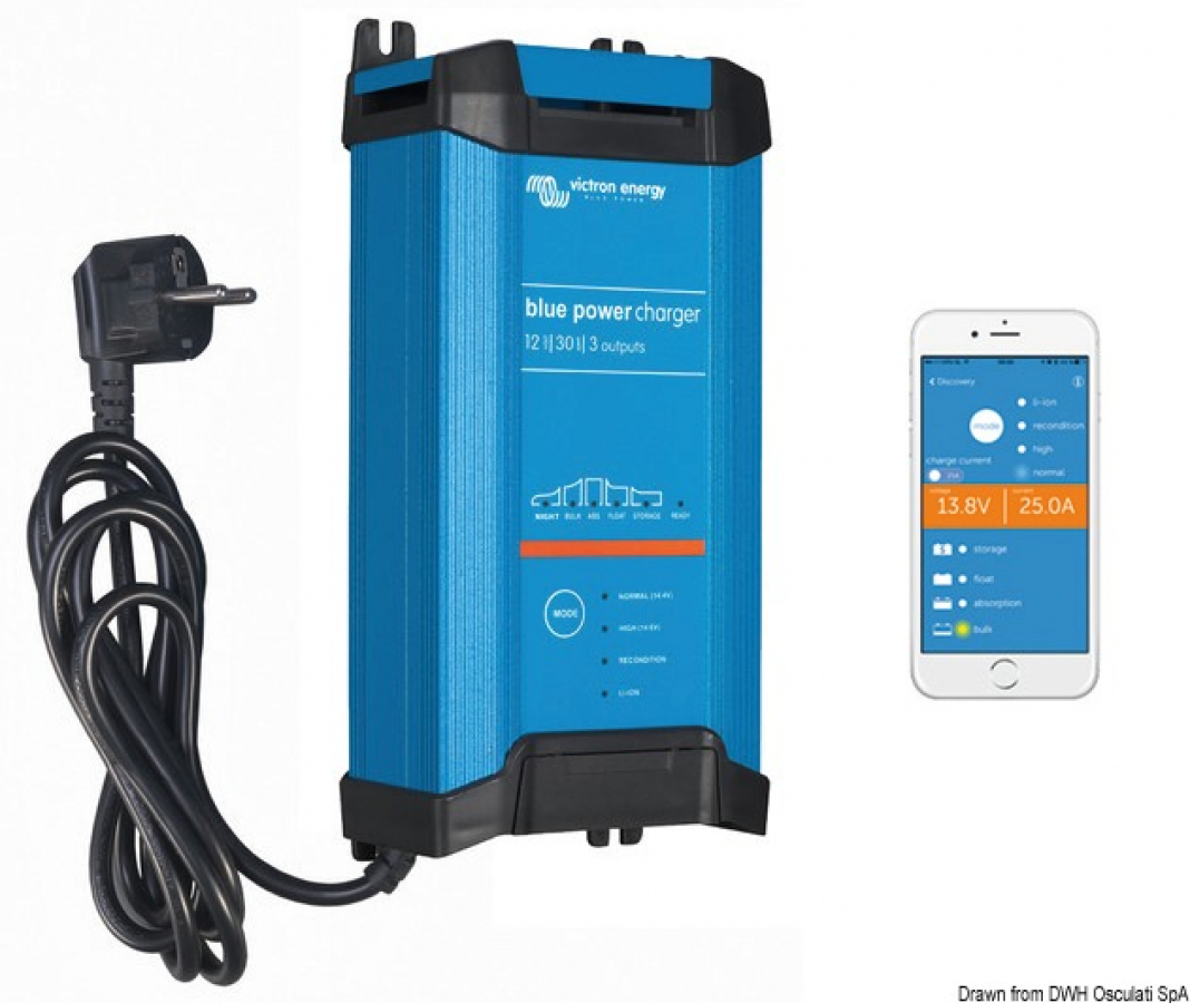 Battery charger VICTRON Blue smart IP22 15A 1 output BT also fits LIFEPO