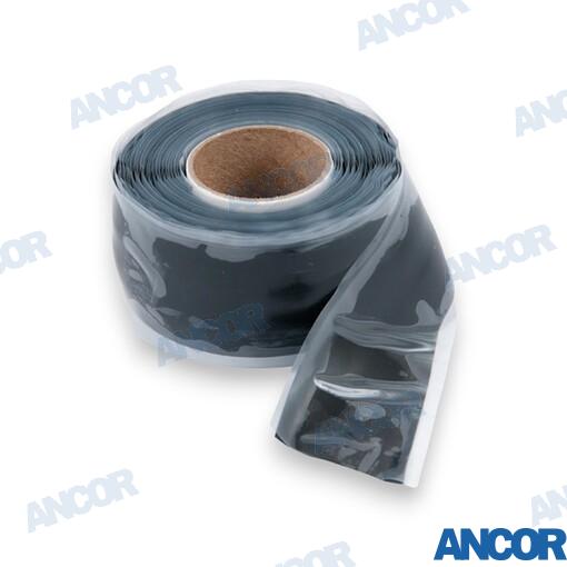 Ancor Repair Tape 25mmx0.30m Black