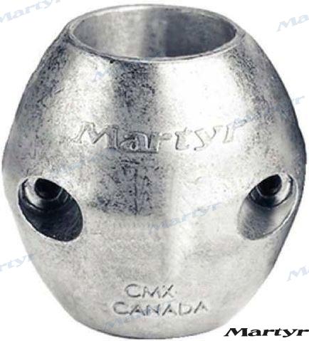 Anode on shaft- aluminum d. 3/4 Inch