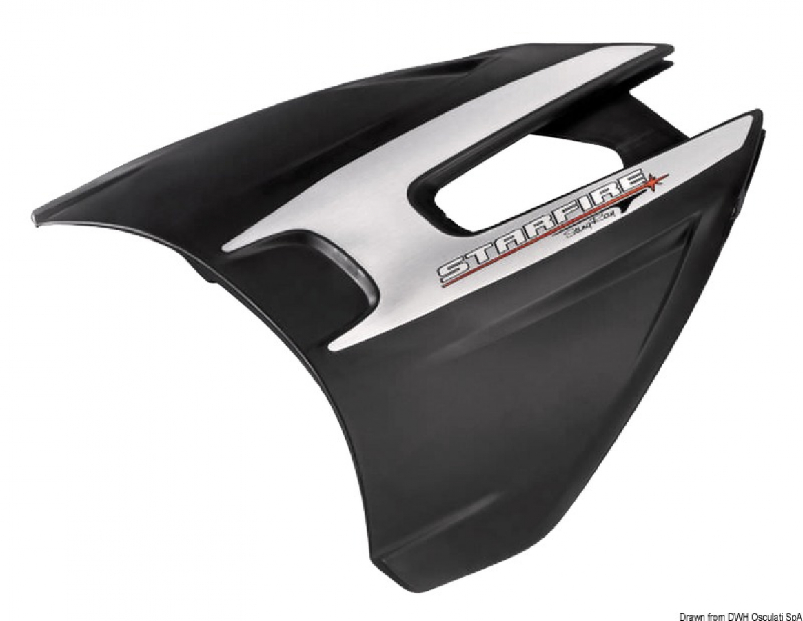 Anti-cavitation wings Starfire-3 40-300 HP Gray, screwless mounting