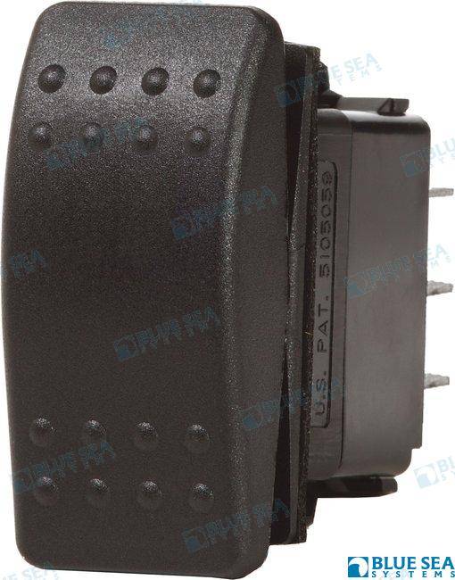 switch spst off-(on) black