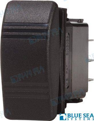 switch contura spdt (on)off(on)black