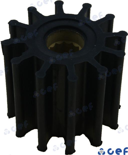 Kрыльчатка - OEM: Yanmar: 119773-42600; Volvo: 21951352; Johnson Pump: 09-812B; Yamaha: 6TA-12457-00; Jabsco: 13554-0001