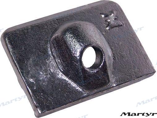 Aluminium anode Mercruiser OEM: Mercruiser: 42121A1, 42121A2, 42121Q02, 97-42121Q02