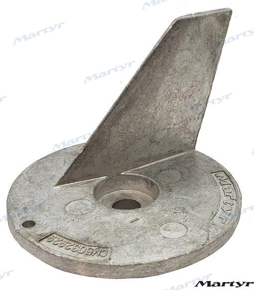Aluminium anode