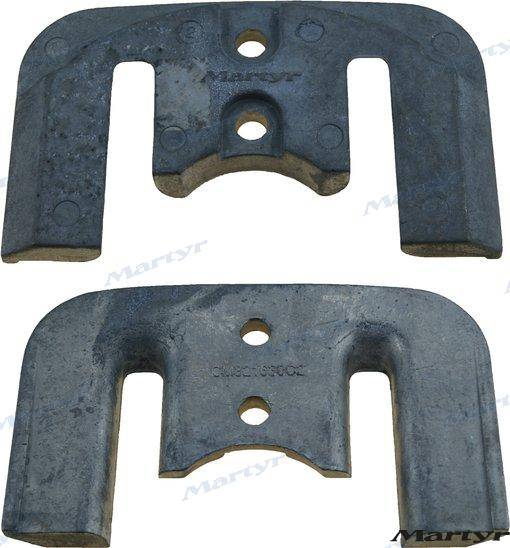 transom plate anode zinc
