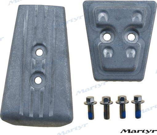 Aluminium anode kit for Volvo SX-A/DPS Engine