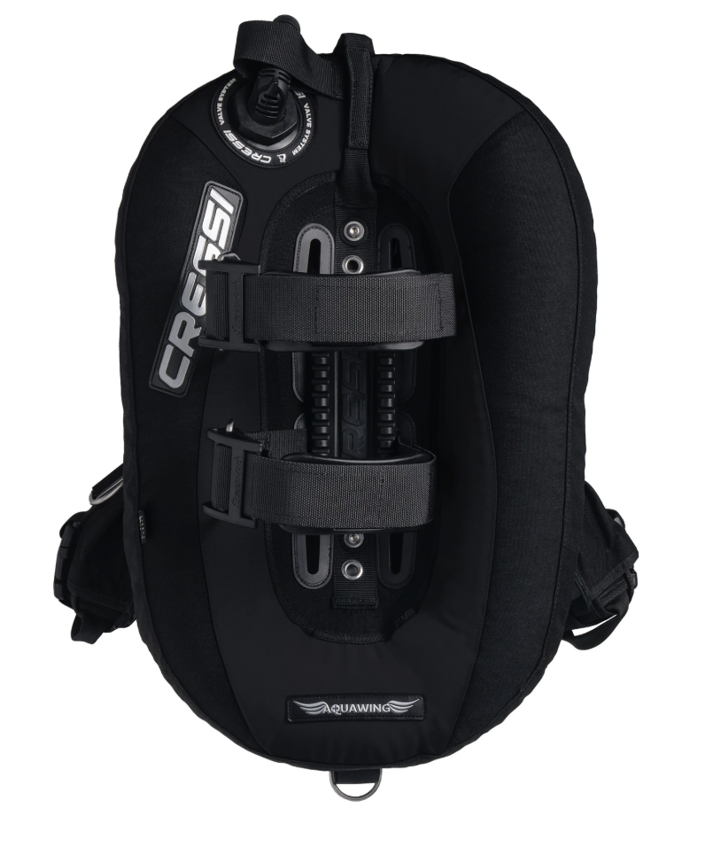 Cressi Aquawing plus BCD xs-xl 120N - черный с карманами для груза